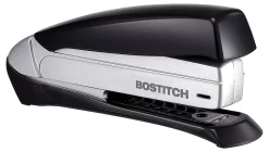 Bostitch Inspire™ Spring-Powered Premium Desktop Stapler, Black/Silver