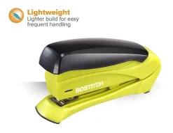 Bostitch® Inspire™ Spring-Powered Compact Stapler, 15 Sheet Capacity, Assorted Colors