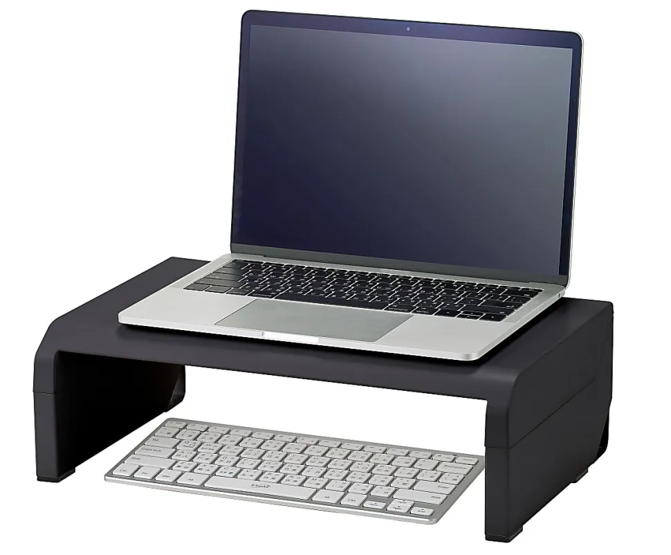 Bostitch® Konnect Monitor Stand, 2-3/8”H x 16-3/16”W x 9-7/8”D, Black