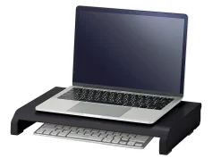 Bostitch® Konnect Monitor Stand, 2-3/8”H x 16-3/16”W x 9-7/8”D, Black