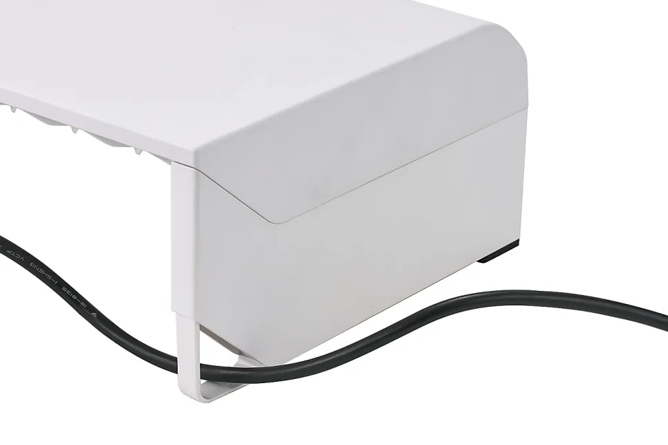 Bostitch® Konnect Monitor Stand, 2-3/8”H x 16-3/16”W x 9-7/8”D, White