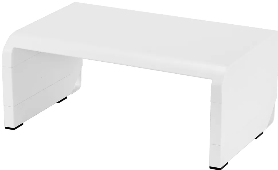 Bostitch® Konnect Monitor Stand, 2-3/8”H x 16-3/16”W x 9-7/8”D, White