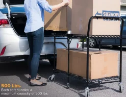Bostitch® Large Stow-Away Folding Cart, 39