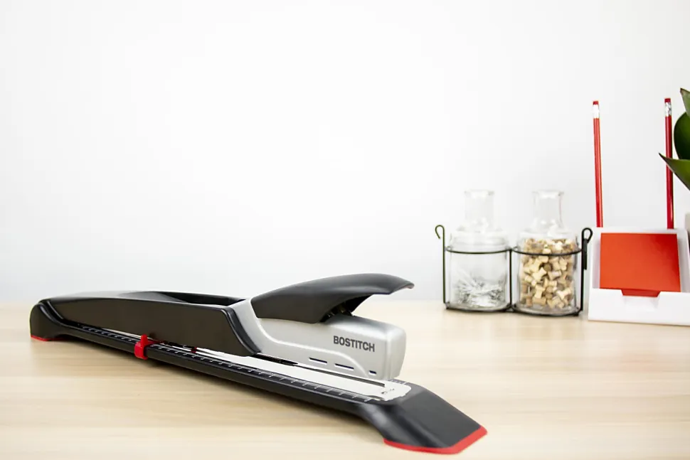 Bostitch Long Reach® Stapler, Black/Silver