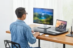 Bostitch® Manual Standing Desk Riser, 15-3/4