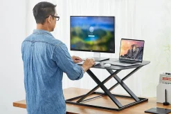 Bostitch® Manual Standing Desk Riser, 15-3/4