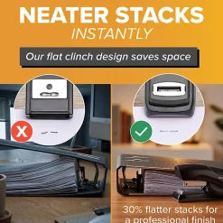 Bostitch® Office Flat Clinch Stapler, 2-5/8