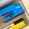 Bostitch® Office Half-Strip Compact Stapler, 1-3/4", Blue