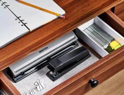Bostitch Office No-Jam Premium Desktop Stapler, Full-Strip, Black