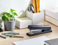 Bostitch Office No-Jam Premium Desktop Stapler, Full-Strip, Black