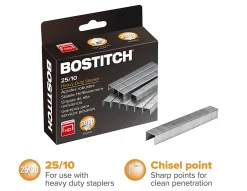 Bostitch® Premium Heavy-Duty Staples, 3/8" Standard Strip, Box of 3,000