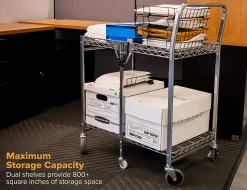 Bostitch® Small Stow-Away Folding Cart, 39