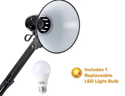 Bostitch® Swing Arm LED Floor Lamp, 72