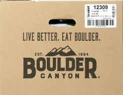 Boulder Canyon Kettle Style Potato Chips, Classic Sea Salt, 1.25 Oz, Total Qty 48