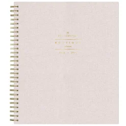 Boutique Planner DDB Blush Linen XL 8x10 AY26–27