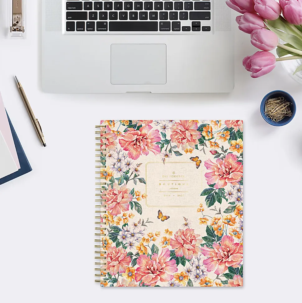 Boutique Planner DD Middleton Linen XL 8x10 AY26–27 Monthly