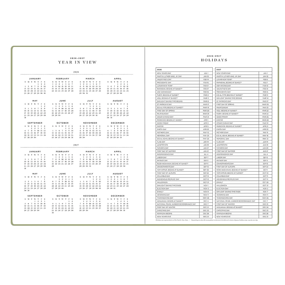 Boutique Planner DD Sage TP 6x8 AY26–27 Dashboard