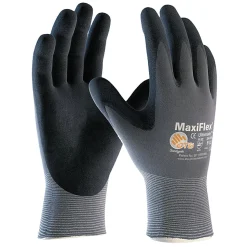 Bouton® MaxiFlex® Ultimate™ Nitrile Gloves, X-Large, Black/Gray, Pack Of 12 Pairs