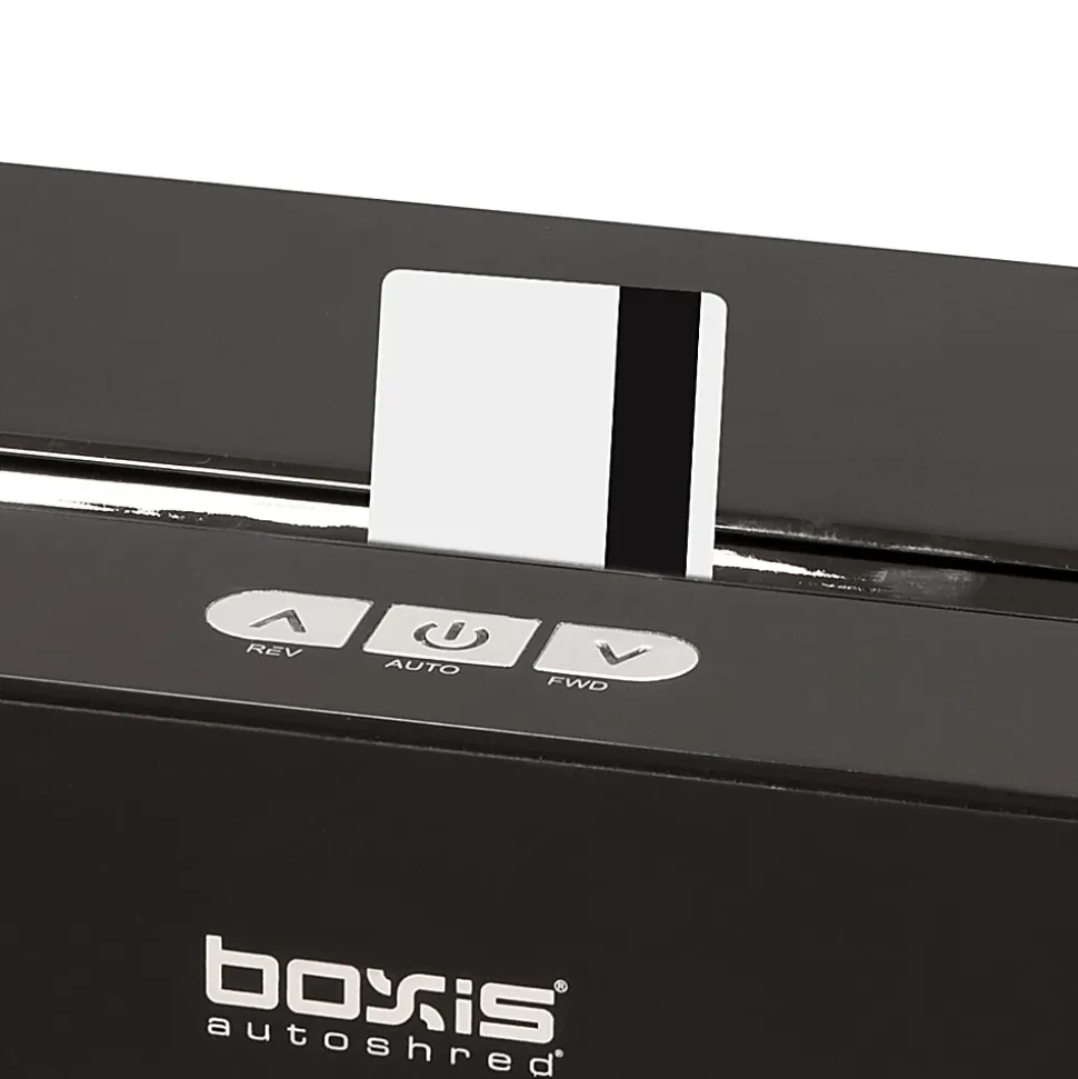 Boxis 150-Sheet Micro-Cut Shredder, Black, AD150T