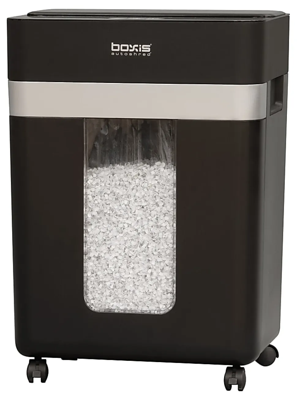 Boxis 150-Sheet Micro-Cut Shredder, Black, AD150T