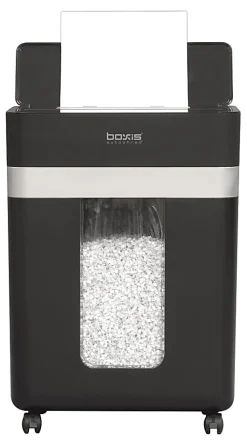 Boxis 150-Sheet Micro-Cut Shredder, Black, AD150T