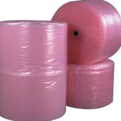 B O X Packaging Anti-Static Air Bubble Rolls, 1/2