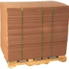 B O X Packaging Doublewall Corrugated Sheets, 48" x 96", Pack Of 5