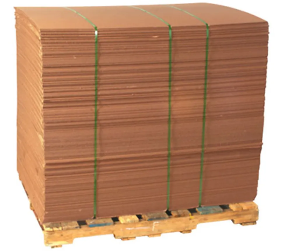 B O X Packaging Doublewall Corrugated Sheets, 48" x 96", Pack Of 5