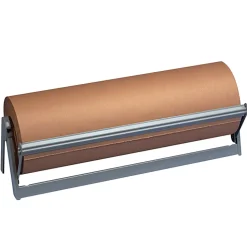 B O X Packaging Horizontal Roll Paper Cutter, 18"