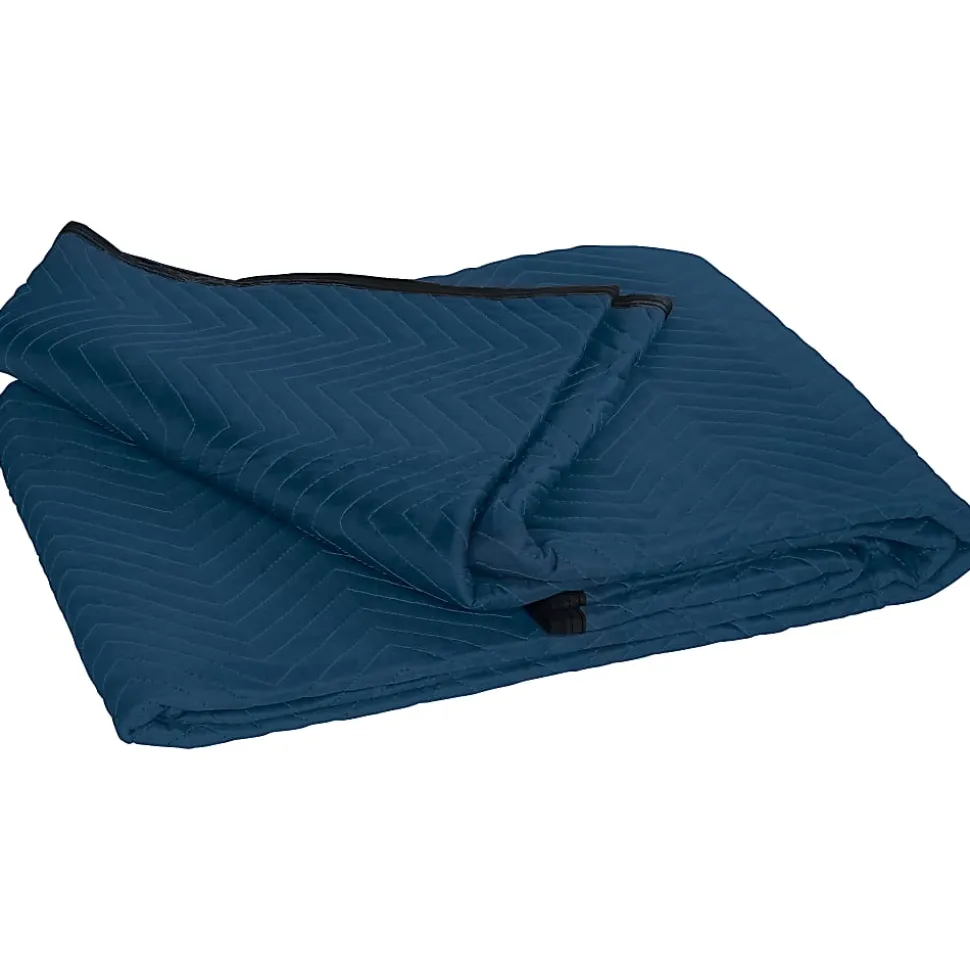 B O X Packaging Moving Blankets, 72" x 80", Pack Of 6