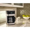 Braun BrewSense 12-Cup Programmable Coffeemaker, Black/Stainless