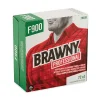 Brawny Professional® by GP PRO FLAX 900 Heavy-Duty 1-Ply Wipers, 9" x 16", White, Box Of 72