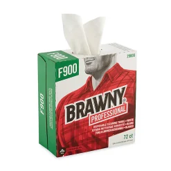 Brawny Professional® by GP PRO FLAX 900 Heavy-Duty 1-Ply Wipers, 9