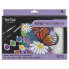 Brea Reese® Acrylic Paint-By-Number Kit, Butterfly Flower