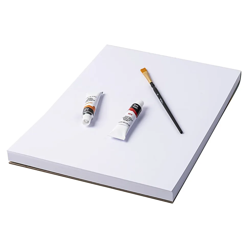 Brea Reese Acrylic Paper Pad, 9" x 12", 40 Sheets, White