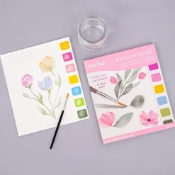 Brea Reese Blank Watercolor Pad Set, Classic Colors