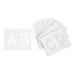 Brea Reese Cardstock Stencils, Fun Letters, 2