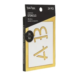 Brea Reese Cardstock Stencils, Fun Letters, 2