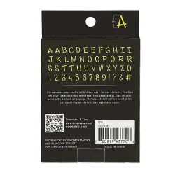 Brea Reese Cardstock Stencils, Fun Letters, 2