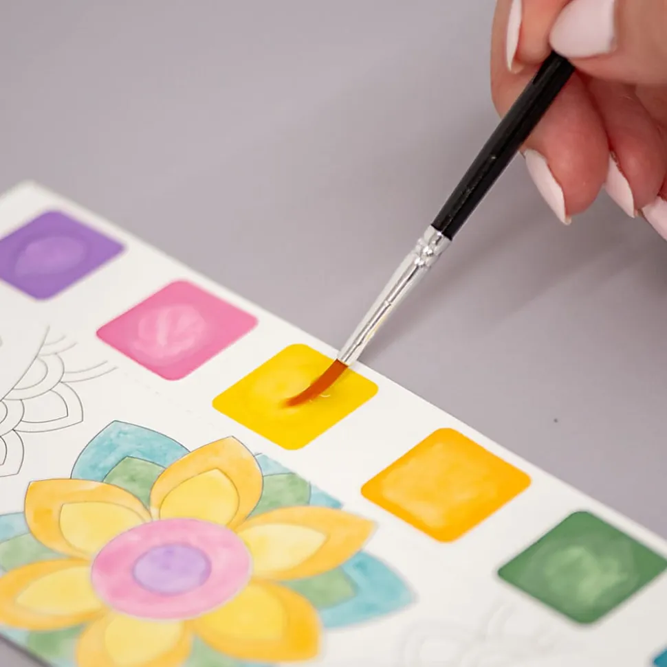 Brea Reese Classic Color Watercolor Pad Set, Mandalas