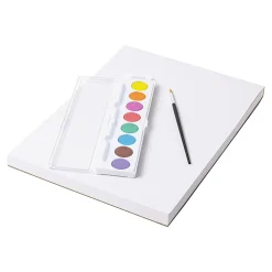 Brea Reese 8-Color Beginner Watercolor Paint Set, Vibrant