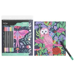 Brea Reese® Color-by-Number Marker Pad Kit, Mystical Scenes