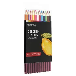 Brea Reese Colored Pencils, Classic Colors, Pack Of 12 Pencils