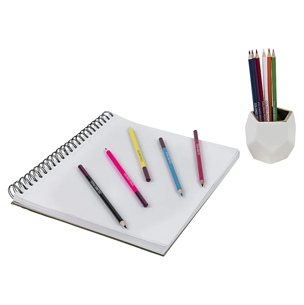 Brea Reese Colored Pencils, Classic Colors, Pack Of 12 Pencils