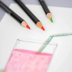 Brea Reese Colored Pencils, Classic Colors, Pack Of 12 Pencils