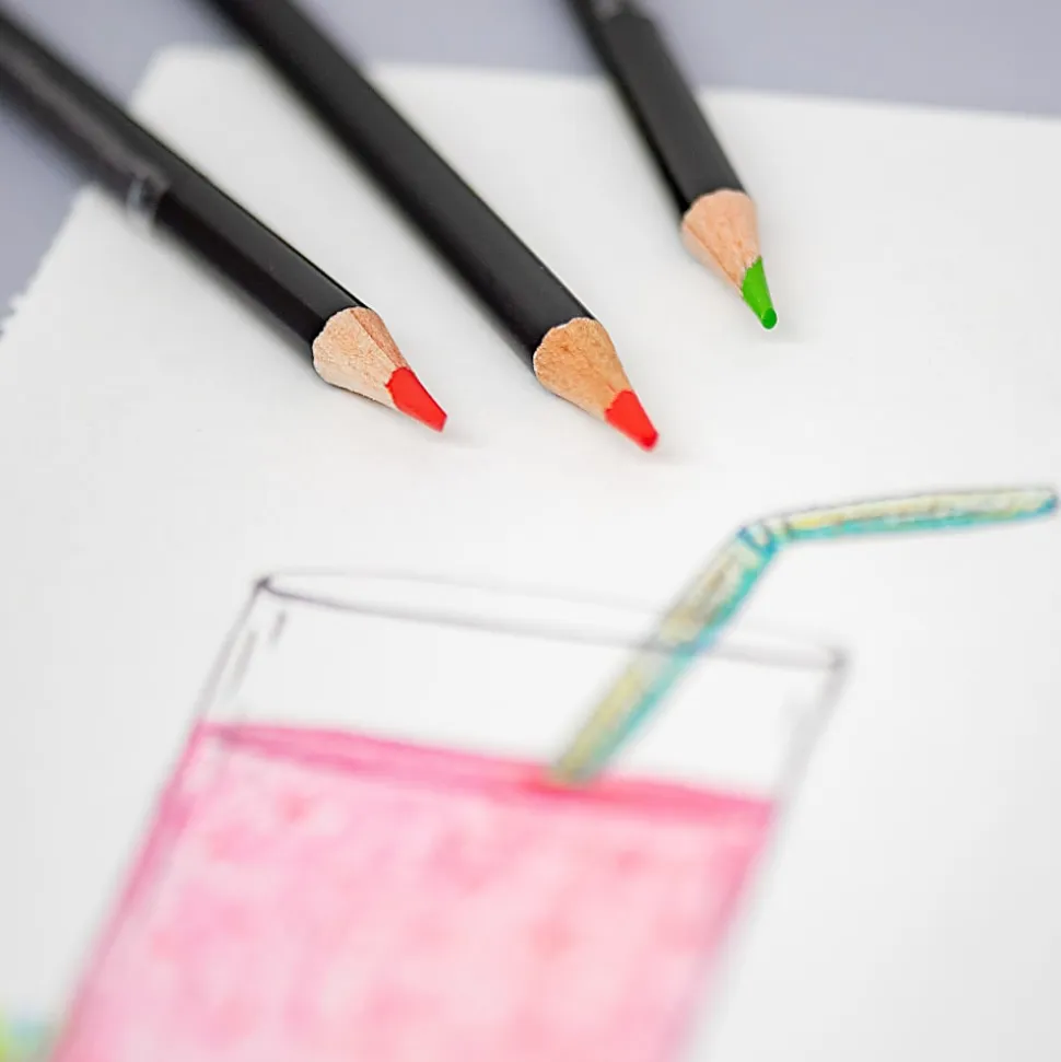 Brea Reese Colored Pencils, Classic Colors, Pack Of 12 Pencils