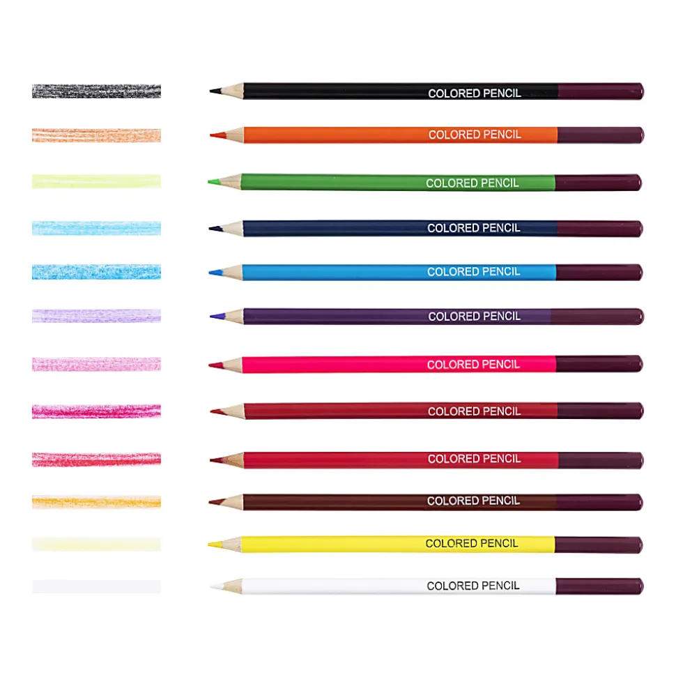 Brea Reese Colored Pencils, Classic Colors, Pack Of 12 Pencils
