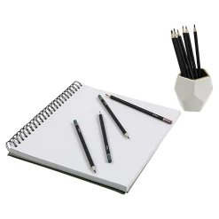 Brea Reese Colored Pencils, Metallic Colors, Pack Of 12 Pencils
