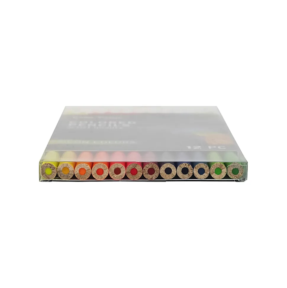 Brea Reese Colored Pencils, Neon Colors, Pack Of 12 Pencils