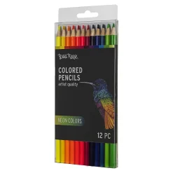 Brea Reese Colored Pencils, Neon Colors, Pack Of 12 Pencils